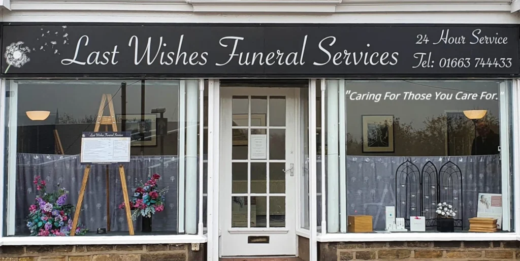 Last Wishes funeral service office front